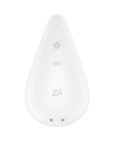 SATISFYER - VIBRATEUR DEW DROP LAY-ON BLANC SATISFYER - VIBRATEUR DEW DROP LAY-ON BLANC