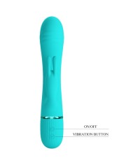 PRETTY LOVE - VIBRATEUR SCOCCO LAPIN TURQUOISE