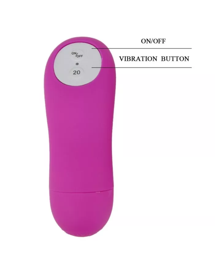 BAILE - STRING AVEC BALLE VIBRANTE ET CONTROL VIOLET BAILE - STRING AVEC BALLE VIBRANTE ET CONTROL VIOLET