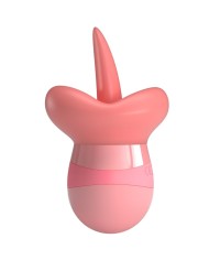 PRETTY LOVE - STIMULATEUR DE CLITORIS KYLEE TONGUE 10 VIBRATIONS ROSE NUDE