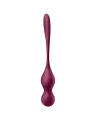 SATISFYER - LOVE BIRDS VARY BALLES VIBRANTES APPLICATION GRATUITE VIN ROUGE
