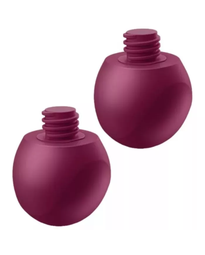 SATISFYER - LOVE BIRDS VARY BALLES VIBRANTES APPLICATION GRATUITE VIN ROUGE