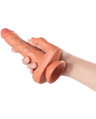 SHEQU - JULIAN DILDO ET STIMULATEUR DE CLITORIS AVEC VIBRATION ET TÉLÉCOMMANDE 16 CM