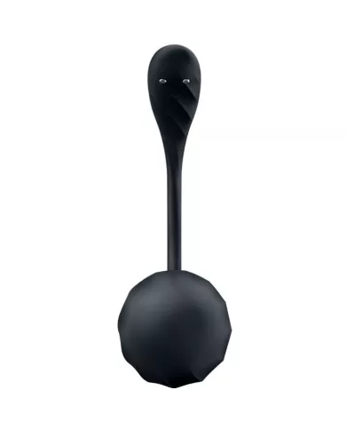 SATISFYER - RIBBED PETAL TÉLÉCOMMANDE DE STIMULATEUR DE POINT G NOIR APPLICATION GRATUITE SATISFYER - RIBBED PETAL TÉLÉCOMMANDE DE STIMULATEUR DE POINT G NOIR APPLICATION GRATUITE