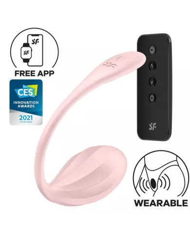 SATISFYER - RIBBED PETAL STIMULATEUR À DISTANCE G POINT ROSE APPLICATION GRATUITE SATISFYER - RIBBED PETAL STIMULATEUR À DISTANCE G POINT ROSE APPLICATION GRATUITE