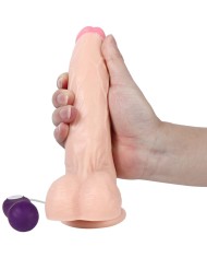SHEQU - Gode vibrateur Holy Dragon avec télécommande 20,5 cm