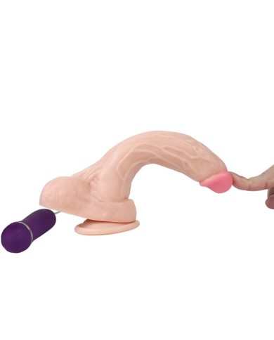 SHEQU - Gode vibrateur Holy Dragon avec télécommande 20,5 cm