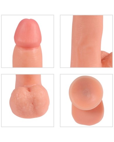 SHEQU - ADAM VIBRATEUR DILDO AVEC TÉLÉCOMMANDE 21 CM
