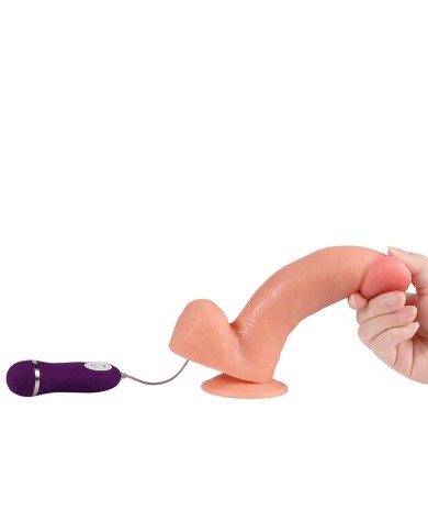 SHEQU - DILDO VIBRATEUR APOLO AVEC TÉLÉCOMMANDE 24,5 CM