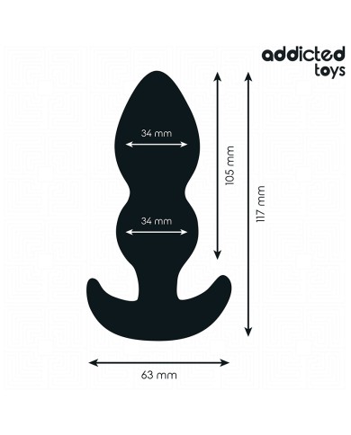ADDICTED TOYS - PLUG ANAL TAILLE L 11,7 CM