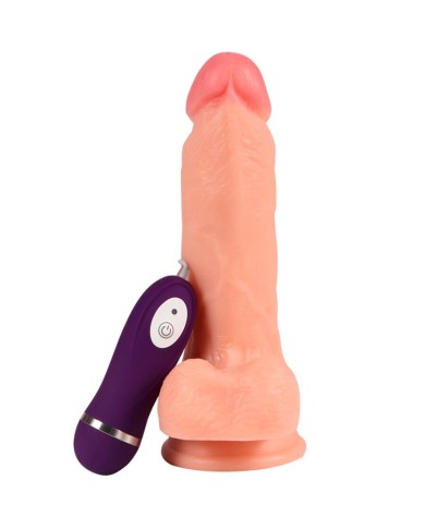 SHEQU - IRON DRAGON VIBRATEUR DILDO AVEC TÉLÉCOMMANDE 17,5 CM