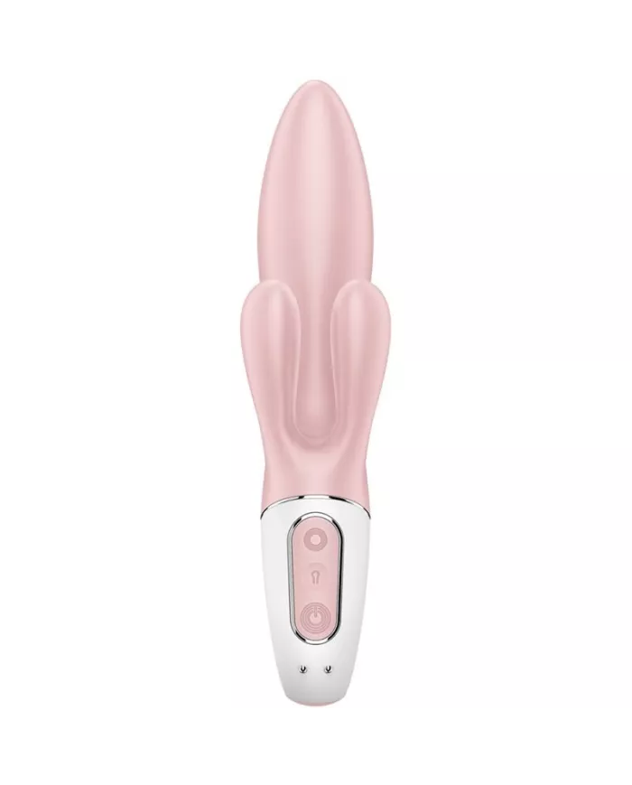 SATISFYER - AIR PUMP BUNNY 3 VIBRATEUR GONFLABLE LAPIN ROSE