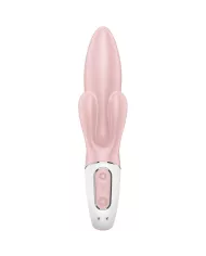 SATISFYER - AIR PUMP BUNNY 3 VIBRATEUR GONFLABLE LAPIN ROSE