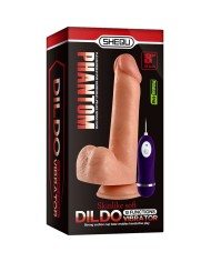 SHEQU - PHANTOM DILDO VIBRANT AVEC TÉLÉCOMMANDE 20 CM