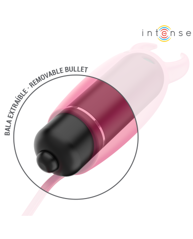 INTENSE - BALLE VIBRANTE ÉCARLATE RED DEMON 9,3 X 2,4 CM