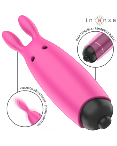 INTENSE - HOPPER PINK BULLET VIBRANT 8,3 X 2,4 CM