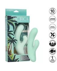 CALEXOTICS - PACIFICA FIJI VIBRATEUR & ESTIMULATEUR POINT G 10 VIBRATIONS AQUA CALEXOTICS - PACIFICA FIJI VIBRATEUR & ESTIMULATEUR POINT G 10 VIBRATIONS AQUA