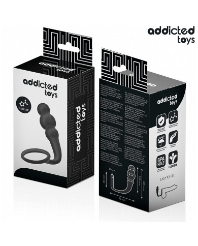 ADDICTED TOYS - PLUG ANAL AVEC ANNEAU MODÈLE 1
