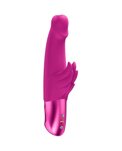 FUN FACTORY - VIBRATEUR LAPIN ANGE MÉCHANT MAGENTA