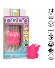 CALEXOTICS - NEON VIBES FLUTTER VIBE STIMULATEUR 10 VIBRATIONS ROSE CALEXOTICS - NEON VIBES FLUTTER VIBE STIMULATEUR 10 VIBRATIONS ROSE