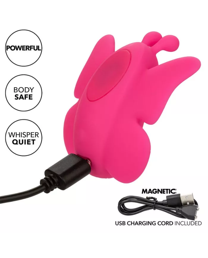 CALEXOTICS - NEON VIBES FLUTTER VIBE STIMULATEUR 10 VIBRATIONS ROSE CALEXOTICS - NEON VIBES FLUTTER VIBE STIMULATEUR 10 VIBRATIONS ROSE