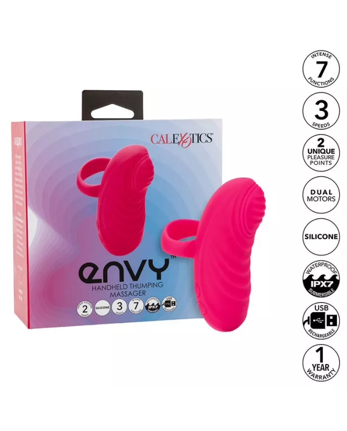 CALEXOTICS - ENVY MASSEUR À BILLE PORTABLE 7 VIBRATIONS ROSE CALEXOTICS - ENVY MASSEUR À BILLE PORTABLE 7 VIBRATIONS ROSE