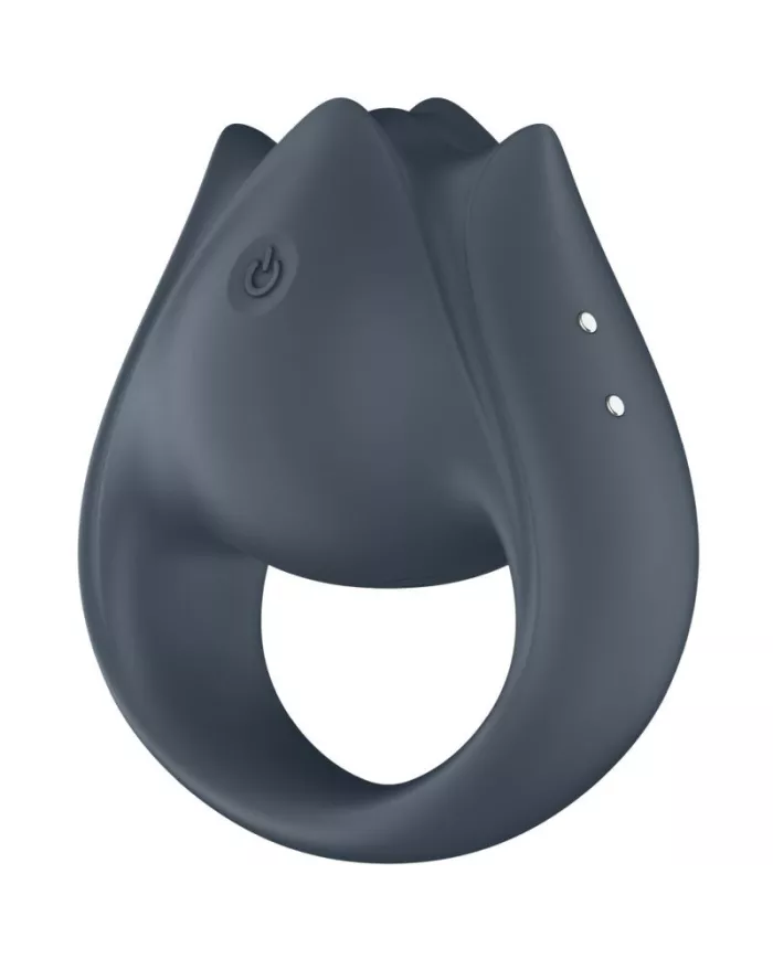 SATISFYER - PERFECT PAIR 2 MULTIVIBRATEUR 2 EN 1 ANNEAU PÉNIS ET STIMULATEUR DE DOIGTS GRIS SATISFYER - PERFECT PAIR 2 MULTIVIBRATEUR 2 EN 1 ANNEAU PÉNIS ET STIMULATEUR DE DOIGTS GRIS