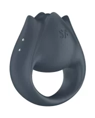 SATISFYER - PERFECT PAIR 2 MULTIVIBRATEUR 2 EN 1 ANNEAU PÉNIS ET STIMULATEUR DE DOIGTS GRIS SATISFYER - PERFECT PAIR 2 MULTIVIBRATEUR 2 EN 1 ANNEAU PÉNIS ET STIMULATEUR DE DOIGTS GRIS