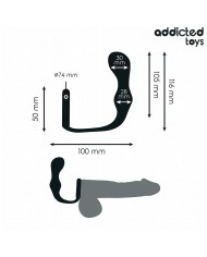 ADDICTED TOYS - PLUG ANAL AVEC ANNEAU MODÈLE 3