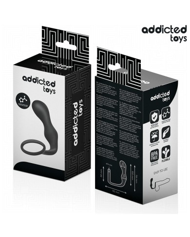 ADDICTED TOYS - PLUG ANAL AVEC ANNEAU MODÈLE 3
