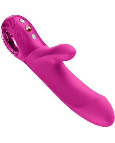FUN FACTORY - BI STRONIC EMBRACE THRUSTING RABBIT PULSATORS MAGENTA