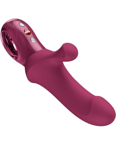 FUN FACTORY - BI STRONIC CURVE THRUSTING RABBIT PULSATORS ROUGE VIN