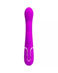 PRETTY LOVE - SHANIA TRIPLE RABBIT VIBRATEUR MULTIFONCTION ROSE