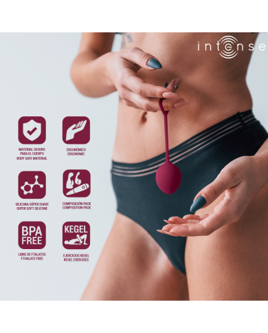 INTENSE - KIT CHARLI KEGEL BALL BOURGOGNE