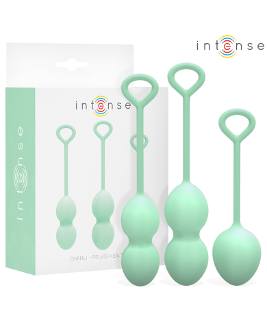 INTENSE - KIT DE BOULES DE KEGEL CHARLI VERT CLAIR