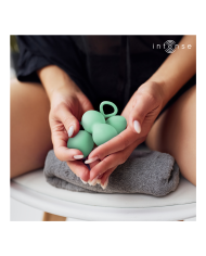INTENSE - KIT DE BOULES DE KEGEL CHARLI VERT CLAIR