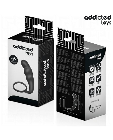 ADDICTED TOYS - PLUG ANAL AVEC ANNEAU MODÈLE 4