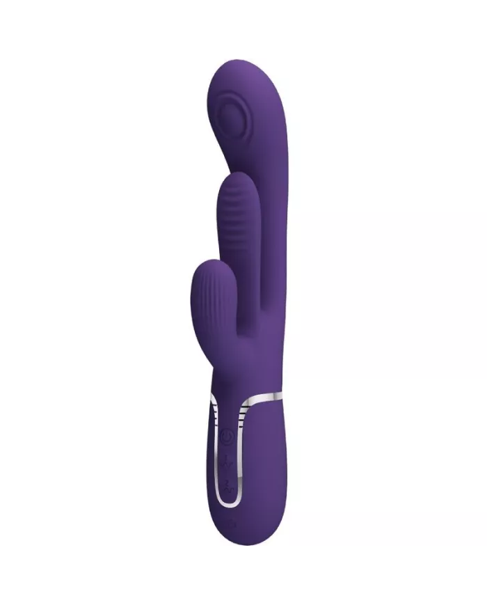 PRETTY LOVE - SHANIA TRIPLE RABBIT VIBRATEUR MULTIFONCTION VIOLET PRETTY LOVE - SHANIA TRIPLE RABBIT VIBRATEUR MULTIFONCTION VIOLET
