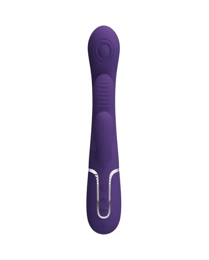 PRETTY LOVE - SHANIA TRIPLE RABBIT VIBRATEUR MULTIFONCTION VIOLET PRETTY LOVE - SHANIA TRIPLE RABBIT VIBRATEUR MULTIFONCTION VIOLET