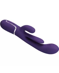 PRETTY LOVE - SHANIA TRIPLE RABBIT VIBRATEUR MULTIFONCTION VIOLET PRETTY LOVE - SHANIA TRIPLE RABBIT VIBRATEUR MULTIFONCTION VIOLET