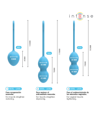 INTENSE - CHARLI KEGEL BALL KIT BLEU