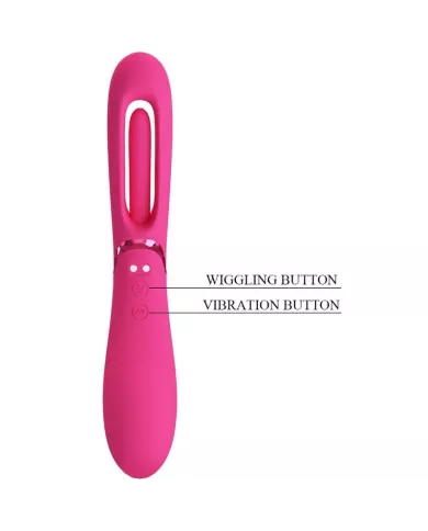 ROMANCE - VIBRATEUR POINT G LEXIE 7 VIBRATIONS ROSE