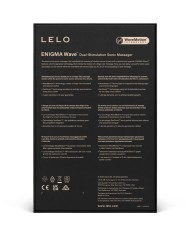 LELO - ENIGMA WAVE VIBRATION TRIPLE MASSAGER NOIR