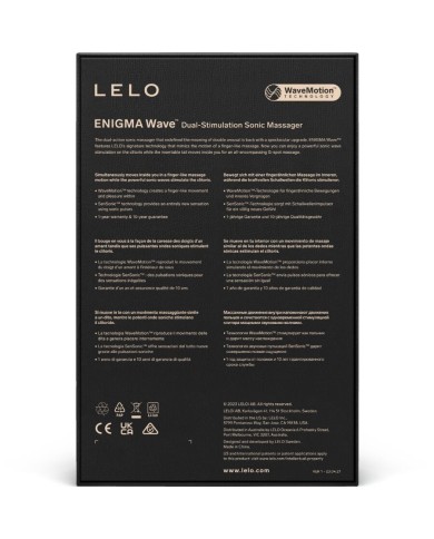 LELO - ENIGMA WAVE MASSEUR TRIPLE VIBRATION CYBER PURPLE