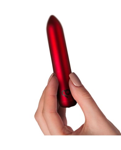 ROCKS-OFF - BALLE VIBRANTE RECHARGEABLE ROUGE COQUELICOT