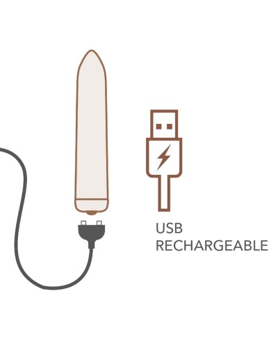 ROCKS-OFF - BALLE VIBRANTE RECHARGEABLE ROUGE COQUELICOT