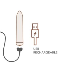 ROCKS-OFF - BALLE VIBRANTE RECHARGEABLE ROUGE COQUELICOT