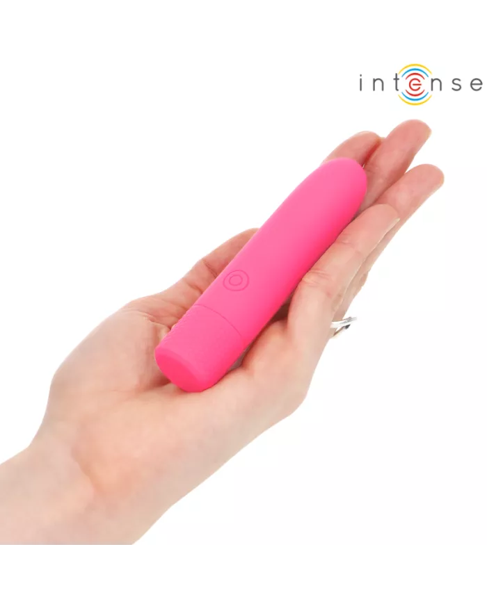 INTENSE - SYMONE BULLET VIBRANT RECHARGEABLE USB 8 VIBRATIONS ROSE 10 X 2,2 CM INTENSE - SYMONE BULLET VIBRANT RECHARGEABLE USB 8 VIBRATIONS ROSE 10 X 2,2 CM