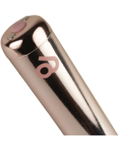 ROCKS-OFF - BALLE VIBRANTE RECHARGEABLE ROSE DORÉE