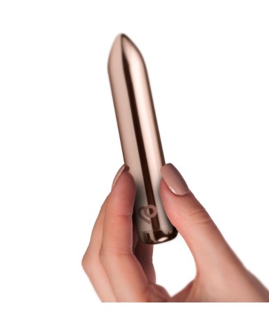 ROCKS-OFF - BALLE VIBRANTE RECHARGEABLE ROSE DORÉE